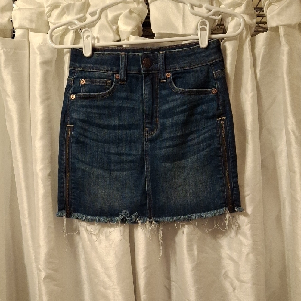 Americn Eagle Outfitters Denim Mini Skirt 00 ❤️‍🩹❤️‍🩹❤️‍🩹❤️‍🩹